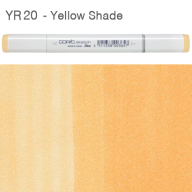 Маркер с кистью Copic Sketch YR20 Yellow Shade / Желтый оттенок поштучно - Маркер Copic Sketch YR20 Yellow Shade / Желтый оттенок купить в официальном магазине Копик Клаб / Copic.Club с доставкой по всему миру